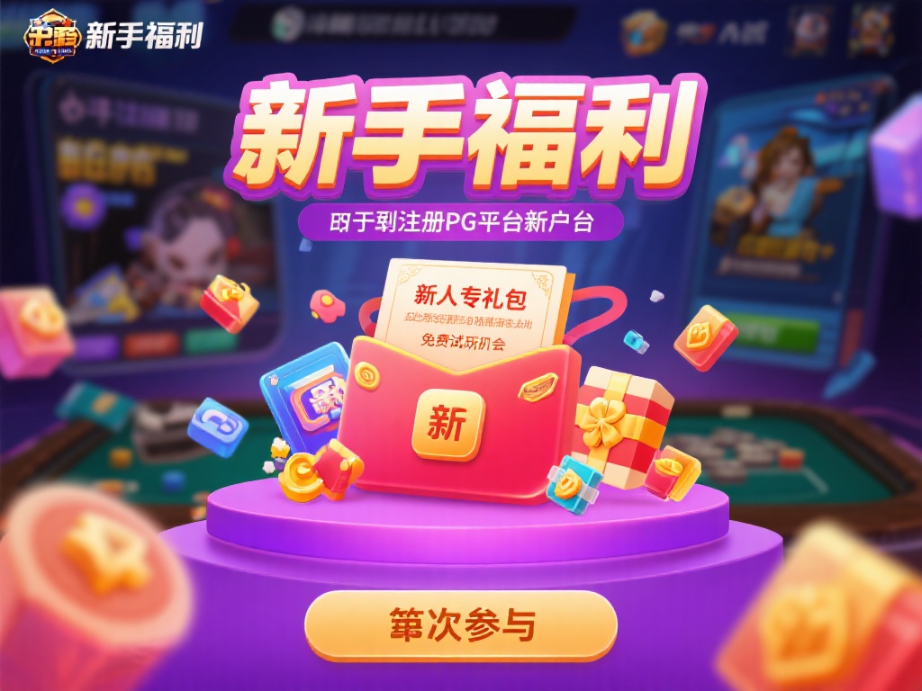 新手福利：&nbsp;对于刚注册PG平台的新用户，活动特别推